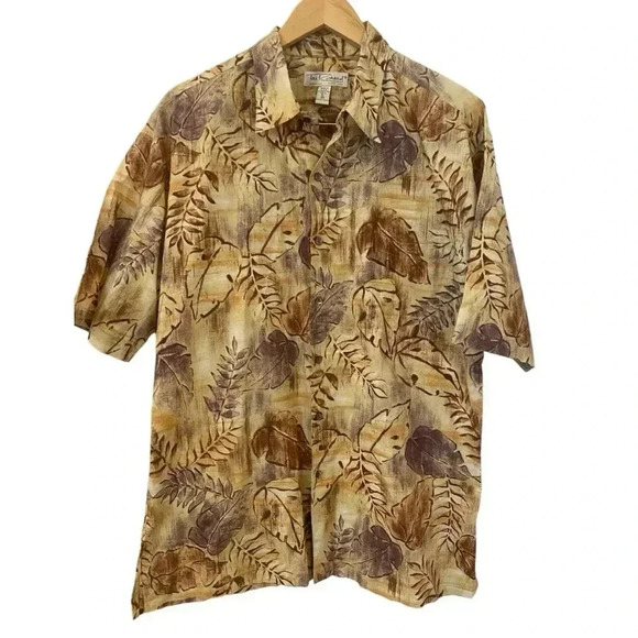 Tori Richard Button Up Floral Hawaiian Lawn Shirt - Picture 1 of 5